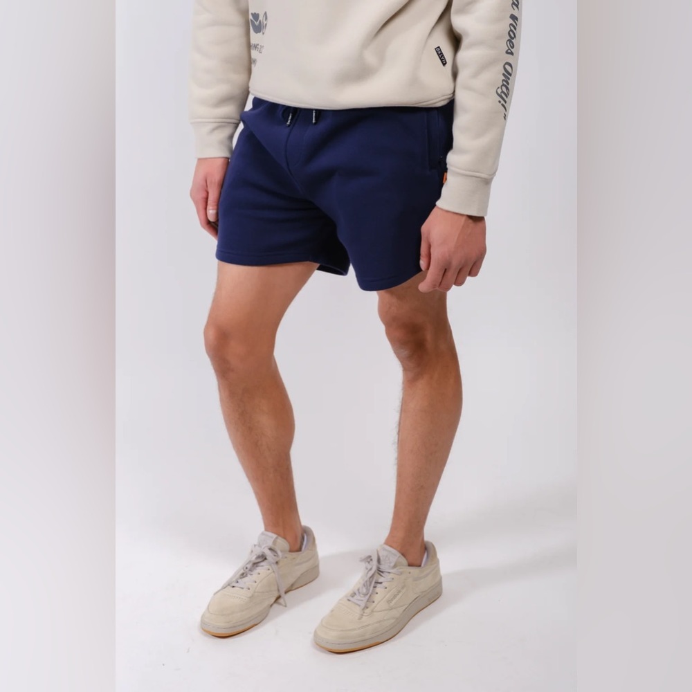 Brooklyn Cloth: Pocket Fleece Short in French Navy NWT